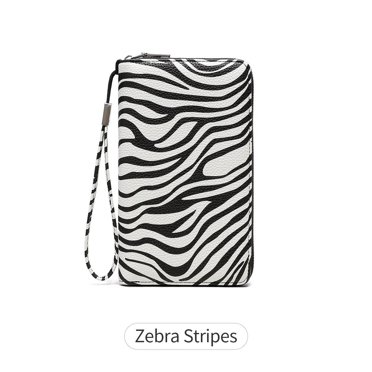 This Rfid Anti-Theft Swiping Women S Wallet Features Large Capacity