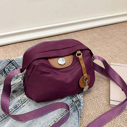 Nylon Crossbody Bag for Women – Large Capacity Waterproof Shoulder Bag