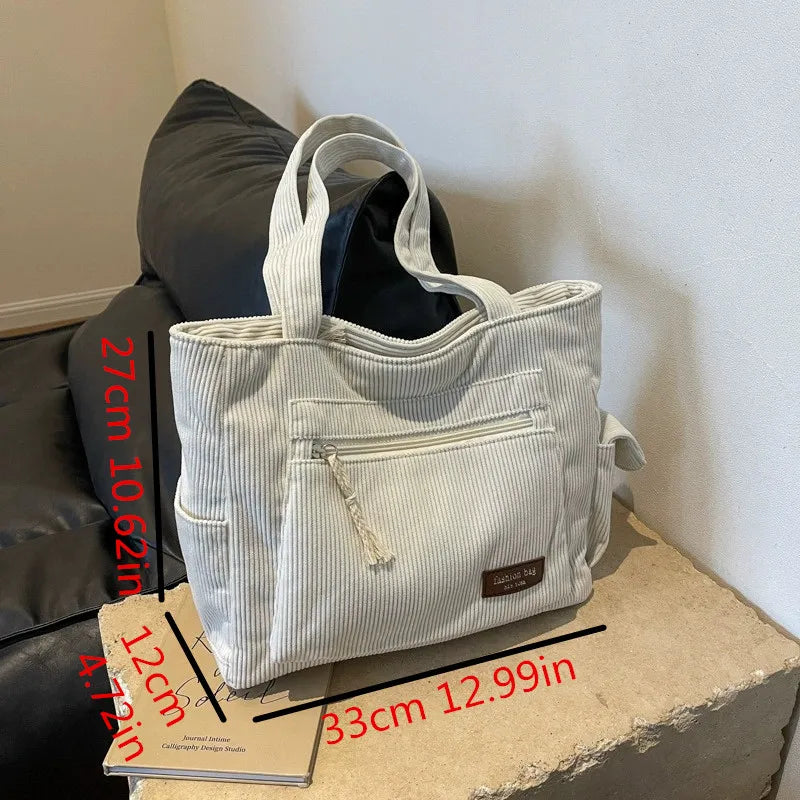Large Capacity Women's Shoulder Tote Bag – Stylish Daily Handbag