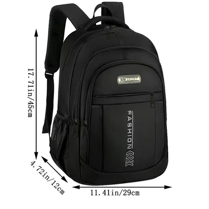 Large Sport Backpack for Men & Women – Multi-Pocket School & Travel Bag