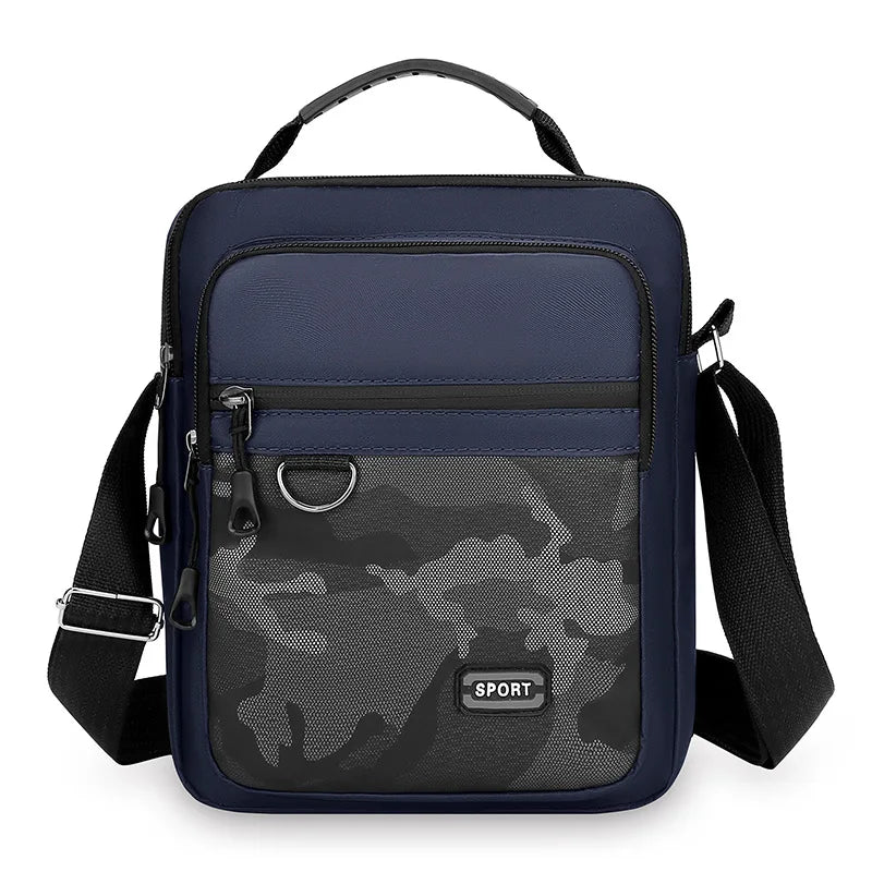 Multifunctional Simple Sports Outdoor Shoulder Crossbody Bag Trend Men S Large Capacity