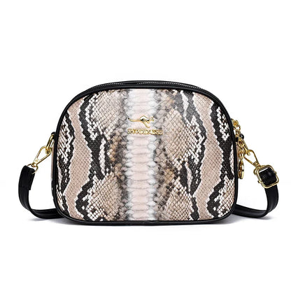 Women's Crossbody Bag – Multi-Pocket PU Leather Shoulder Handbag