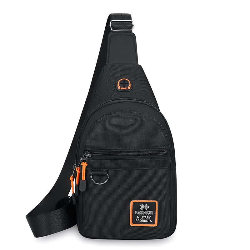 Men's Crossbody Chest Bag – Large Capacity Outdoor Sling Pack