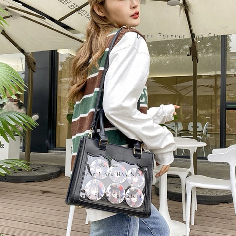 Ita Bag Transparent Crossbody – Y2K Lolita Tote for Women