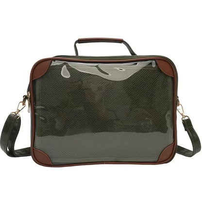 Transparent Ita Crossbody Bag – Y2K Cute DIY Display Shoulder Bag