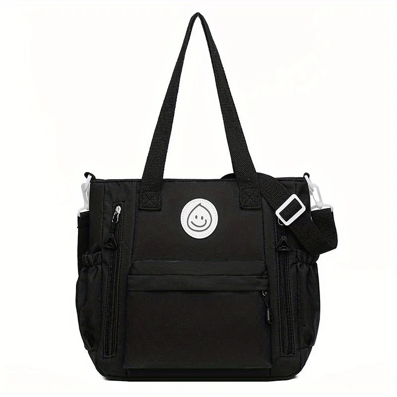 Simple Casual Shoulder Bag Adjustable Strap Large Capacity Fashionable Versatile Crossbody Bag