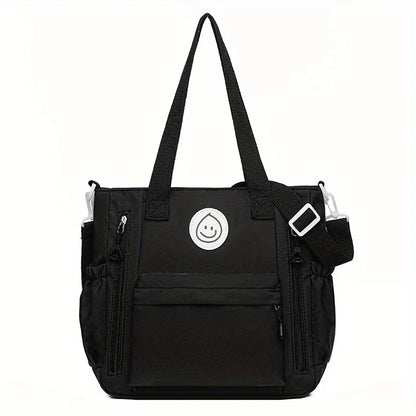 Simple Casual Shoulder Bag Adjustable Strap Large Capacity Fashionable Versatile Crossbody Bag