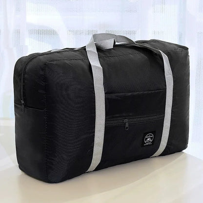 Homefish Foldable Travel Tote Bag Women Lightweight Carry-On Luggage Bag Large Capacity Casual