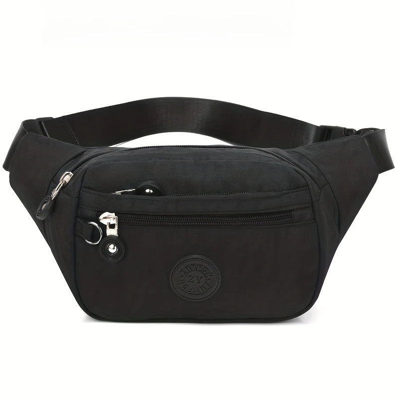 Fanny Pack Crossbody Sling Bag – Multi-Pocket Waist Purse for Women