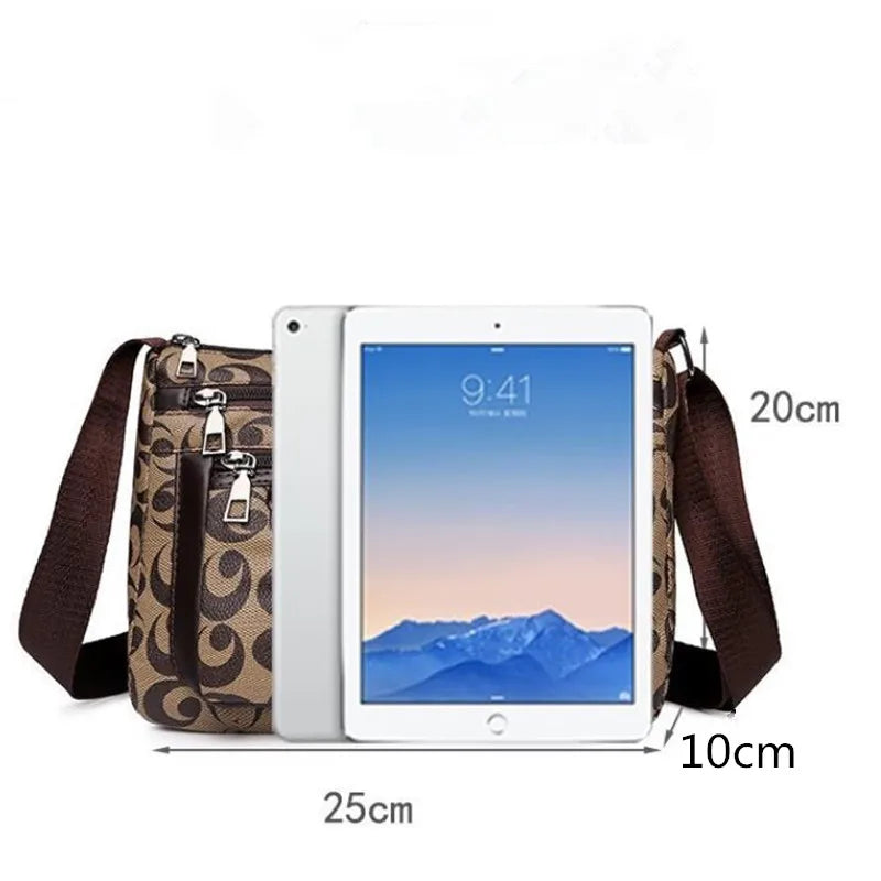 Multi-Pocket Crossbody Bag – Spacious Shoulder Bag for Women