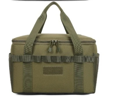 Outdoor Camping Hand-Held Storage Bag Large-Capacity Camouflage Tear-Resistant Oxford Fabric