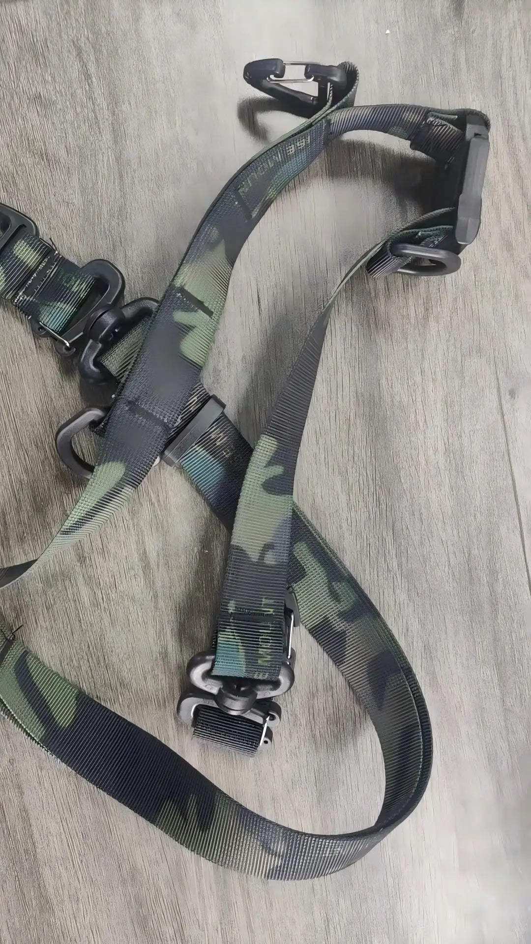 Quick Release Adjustable Crossbody Bag Belt Multifunction Hanging Ring Outdoor Camping Shoulder
