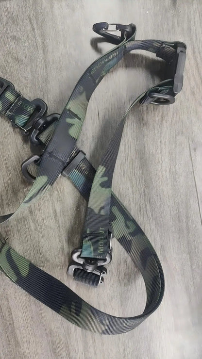 Quick Release Adjustable Crossbody Bag Belt Multifunction Hanging Ring Outdoor Camping Shoulder