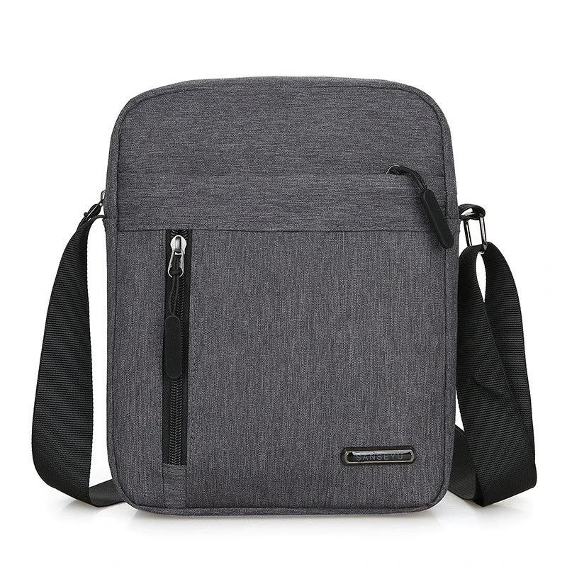 Men's Messenger Bag – Large Capacity Shoulder Bag for Travel & Business