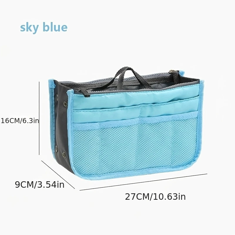 Purse Organizer Insert – Multi-Pocket Handbag Inner Bag