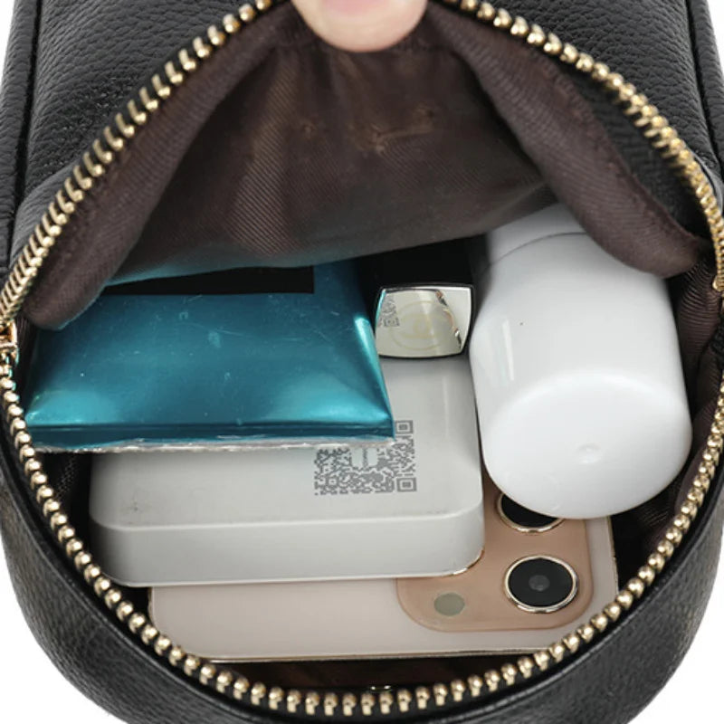 Mini Crossbody Phone Bag for Women with Detachable Strap