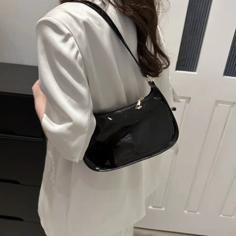 Korean Style Baguette Shoulder Bag for Women