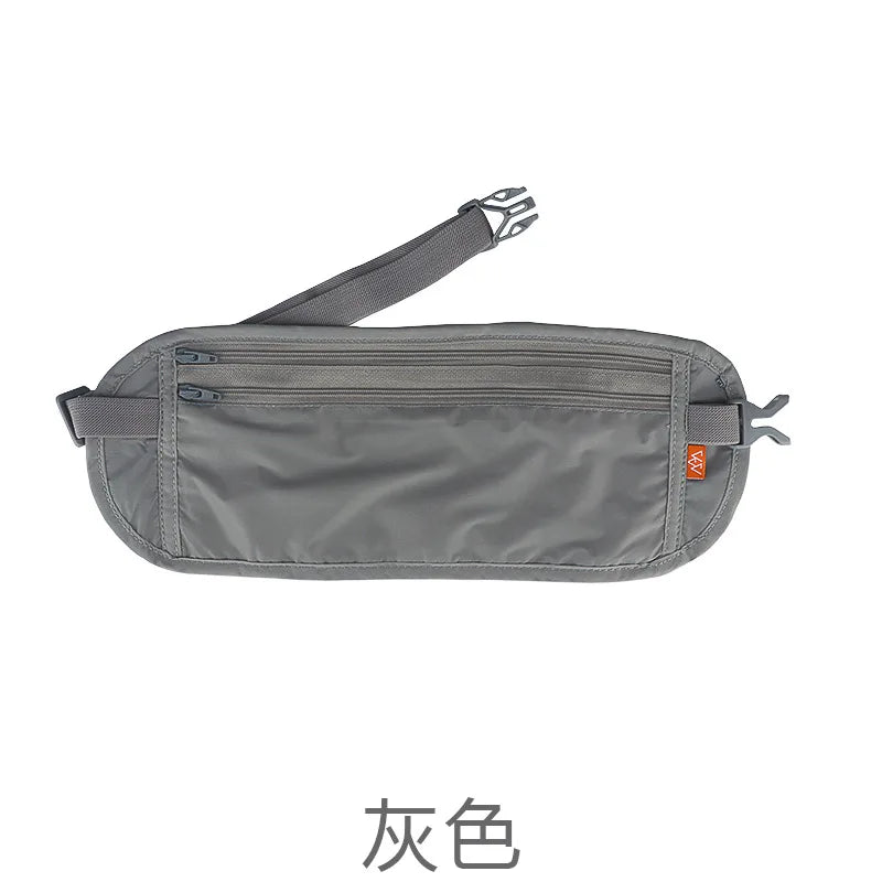 Personal Security Documents Travel Abroad Wallet Passport Card Bag Thin Mobile Phone Money