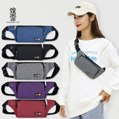 Sports Fanny Pack Women Mobile Phone Storage Men Multifunctional Running Fitness Outdoor Leisure