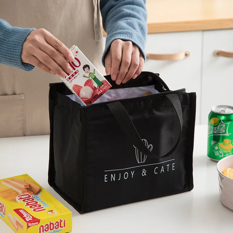 Heat Preservation Bag Lunch Box Portable Bento Aluminum Foil Thickened Large Capacity Refrigeration