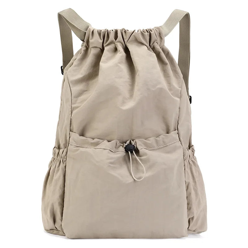 Lightweight Drawstring Backpack – Women's Sports & Travel Bag