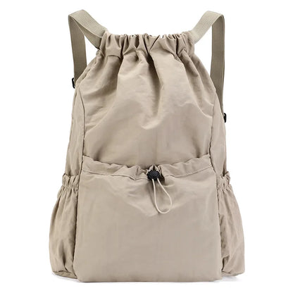 Lightweight Drawstring Backpack – Women's Sports & Travel Bag