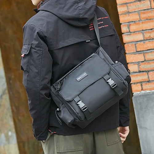 Crossbody Bag Men S Women Overalls Oxford Cloth Student Messenger Backpack Casual Shoulder