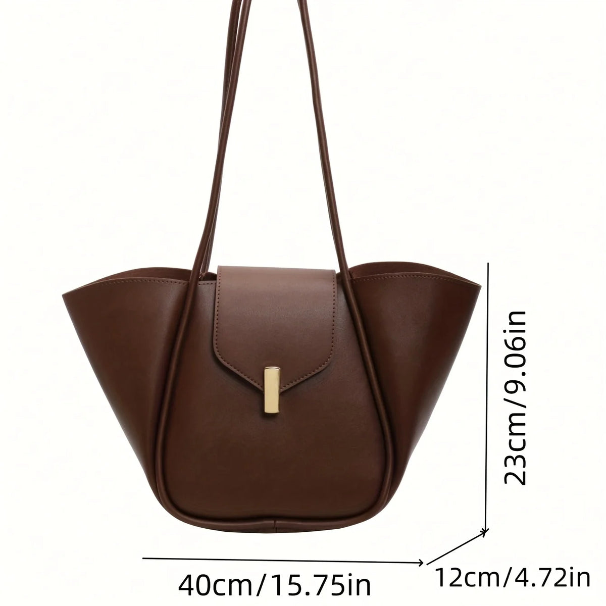 Large Capacity Tote Bag for Women – Work Shoulder Handbag with Pouch