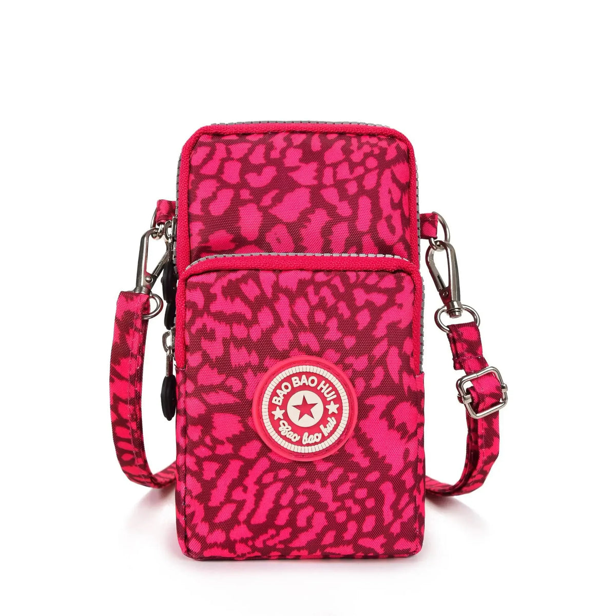 Women's Crossbody Phone Bag – Casual Nylon Shoulder Bag
