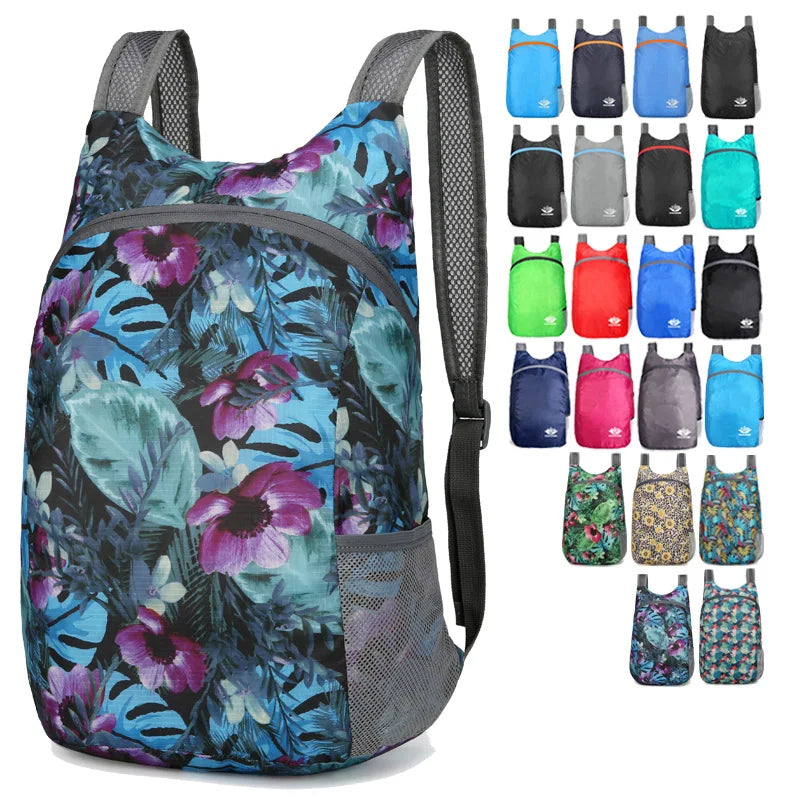 Ultra-Light Portable Travel Waterproof Folding Storage Backpack - Waterproof