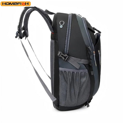 Homefish Outdoor Hiking Bag Men Women High-Capacity Travel Backpacks Camping Waterproof Sports