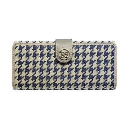 Long Purse Women S Leather Canvas Wallet Multi-Card Bag Large Capacity Mobile Phone Advanced