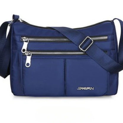 Waterproof Crossbody Bag for Women – Multi-Pocket Oxford Shoulder Bag