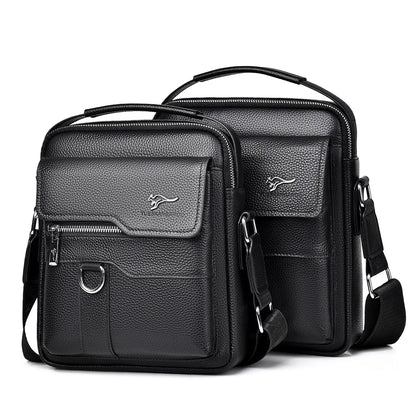 Genuine Leather Single-Shoulder Bag Crossbody Bag Top Layer Cowhide Hand Shoulder