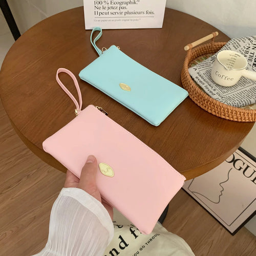 Ladies Purse Long Student Change Collector Hand Rope Bag