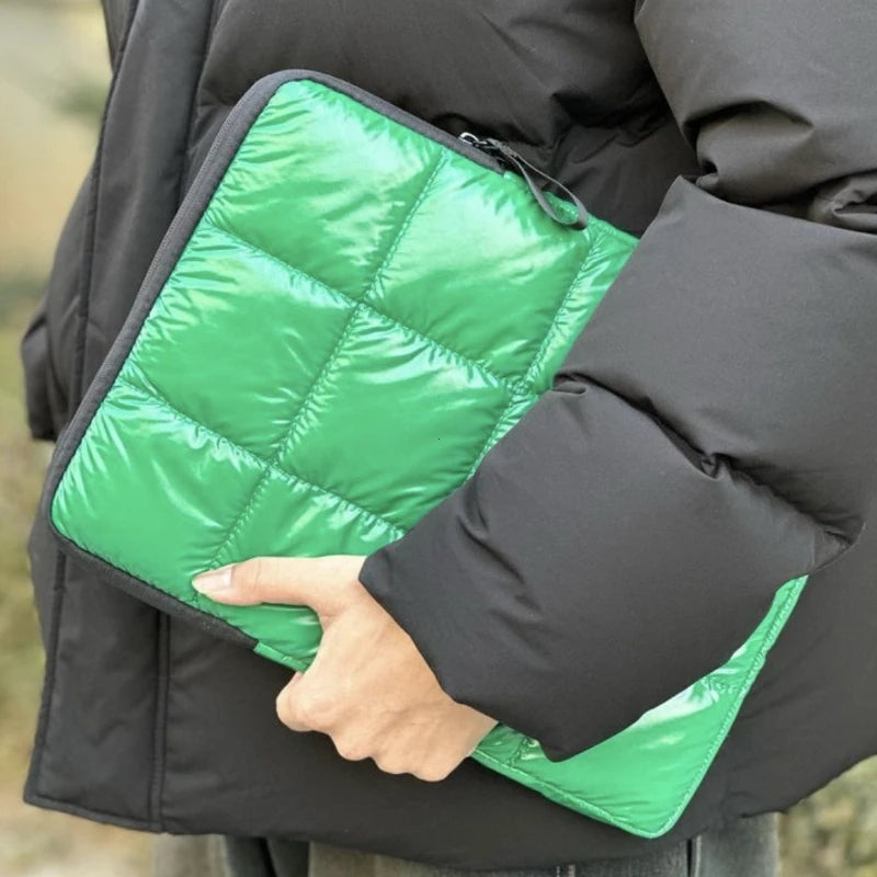 Laptop Cotton Bag 11-15 Inch Notebook Pouch Shockproof Computer Briefcase Travel Case Handbag