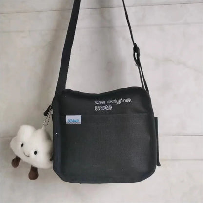 Cute Canvas Small Bag Female Japanese Harajuku Diagonal Wild Student Girls Shoulder Bags Women Daily