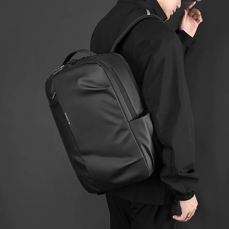 Lightweight Large Capacity Double Shoulder Backpack Commuting Simple Hand Matte Non Slip - Non Slip