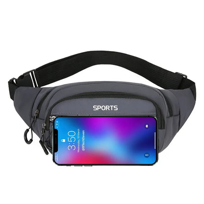 Couple Single-Shoulder Crossbody Bag Large-Capacity Oxford Fabric Wear-Resistant Chest Bag