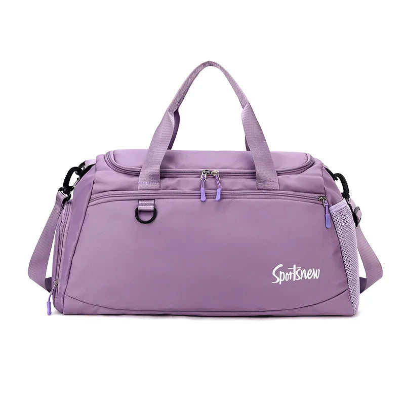 Large Capacity Portable Travel Bag Waterproof Fitness Men S Women Dry Wet Separation Multifunctional