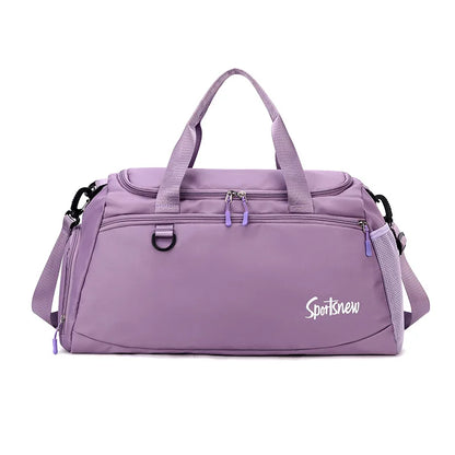 Large Capacity Portable Travel Bag Waterproof Fitness Men S Women Dry Wet Separation Multifunctional