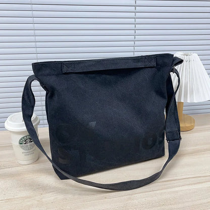 Canvas Messenger Bag – Vintage Retro Large Capacity Shoulder Bag