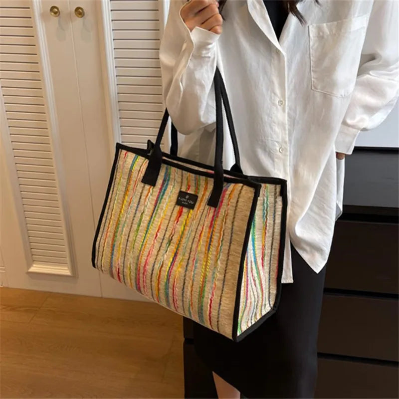 Large Capacity Commuting Women S Bag Stylish Versatile Single Shoulder Diagonal Cross Bag