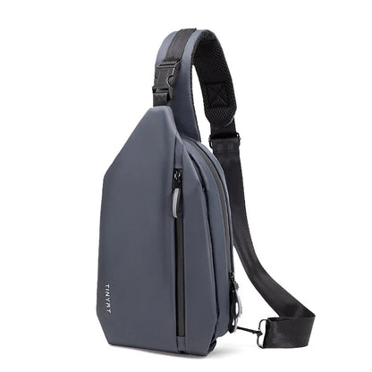 Men S Multi-Function Cross-Body Large Capacity Waterproof Mobile Phone Storage Boys Sports Leisure