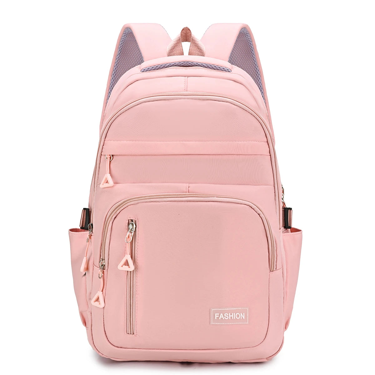 Simple Candy Colored Gentle Backpack Lightweight Load Reducing Multi-Layer Storage Student School