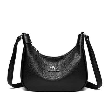 Women's Luxury Soft PU Leather Crossbody Shoulder Bag