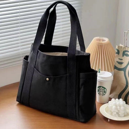 Large Canvas Tote Bag – Work, College & Everyday Handbag