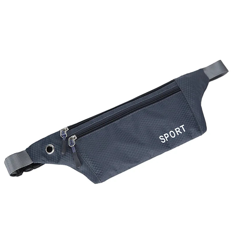 Ultra-Thin Multi-Functional Running Waist Bag Men S Sports Outdoor Close-Fitting Invisible