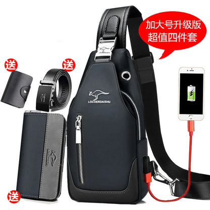 Crossbody Sling Bag – Waterproof Waist Bag for Sports and Travel