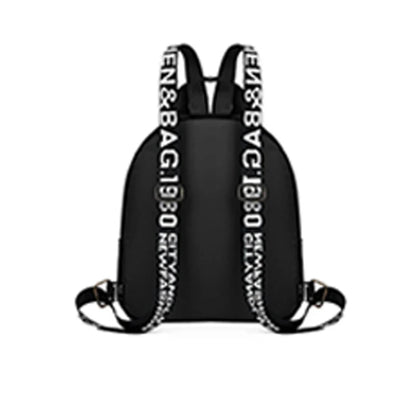 Studded Mini Backpack for Women – Quilted Soft Fabric Rucksack